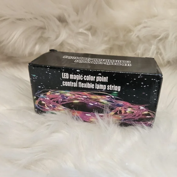 Colorful LED String Lights with Bluetooth Control - Picture 4 of 5